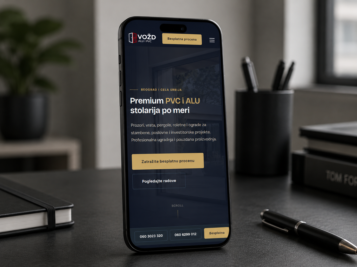 Stolarija Vožd prikaz projekta